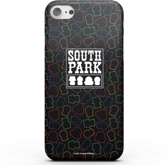 South Park Pattern Phone Case voor iPhone en Android - iPhone 6 - Snap case - mat