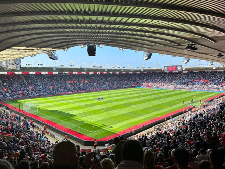Southampton FC vs Watford FC (Championship) (Vliegtuig)