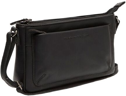 Southampton Schoudertas black damestas Zwart - H 14 x B 23 x D 6 cm