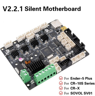 Sovol SV01 Upgrade Silent Mainboard V2.2.1 Silent Motherboard TMC2208 Driver 3D Printer Part for SV01 Ender-5 plus CR-X CR-10S