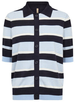 Soyaconcept Soya dollie stripe Blauw - M