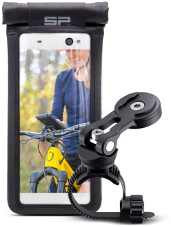 SP CONNECT Bike Bundle Universal Case SPC+ - Telefoonhouder fiets - Universele telefoonhoes - Zwart - One size
