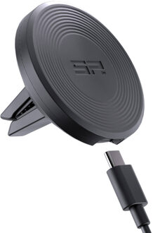 SP CONNECT Charging Vent Mount SPC+ - Telefoonhouder auto - Oplaadfunctie - Voor SPC+ hoesjes - Ventilatierooster - Zwart - One size