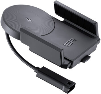 SP CONNECT Universal Charging Phone Clamp voor SPC+ Mounts - Draadloos opladen - Zwart - One size