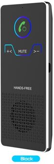 SP01 Auto Zonneklep Bluetooth 5.0 Abs Plating Handsfree Bluetooth 5.0 Speaker Voor Auto Wireless Hand Gratis Bellen kerstcadeau zwart