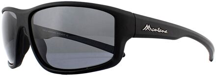 SP313 - Zonnebril - Sports style - Zwart - Rubbertouch-Lensbreedte 63 mm