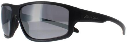 SP313B - Zonnebril - Sports style - Rubbertouch-Zwart - Lensbreedte 63 mm