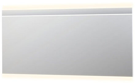 SP6 Spiegel - 180x4x80cm - LED horizontaal - boven en onder - colour changing - dimbaar - aluminium Zilver 8408480