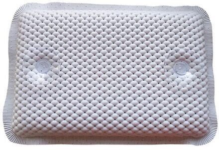 Spa Bad Kussen Antislip Bad Hoofdsteun Zachte Waterdichte Bad Kussens Met 8 Zuignappen Te Schoon Badkamer accessoires