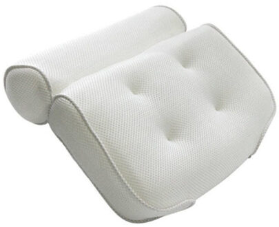 Spa Badkamer Kussen Nek Ondersteuning Foam Comfort Bad Bad 6 Zuig Wit Kussen Stijl