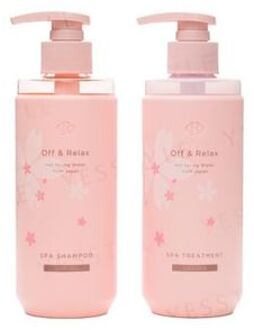 Spa Shampoo & Treatment Early Blooming Cherry Blossom Limited Set 260ml x 2