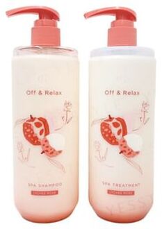 Spa Shampoo & Treatment Lychee & Rose Limited Set 460ml x 2