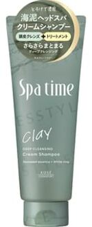 Spa Time Clay Cream Shampoo Deep Cleansing 250g
