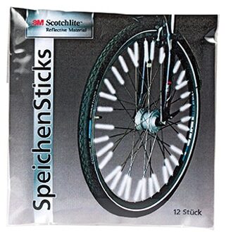 Spaakreflectoren - 12 stuks - zichtbaar in het donker - kinderfiets