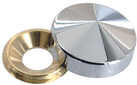 Spaanplaatschroef Messing Verzonken Kop - 12x12mm - 9 Stuks