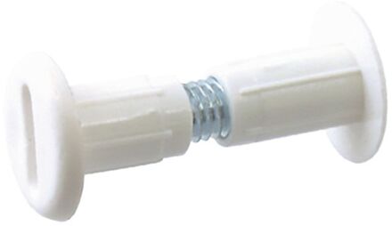 Spaanplaatschroef Staal Wit Verzonken Kop - 8x36mm - 4 Stuks