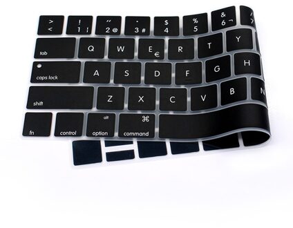 Spaans Siliconen Toetsenbord Cover Stickers Protector Skin Voor Mac Pro 13 "15 A1706 A1707 A1989 A1990 Met Touch Bar ons Versie