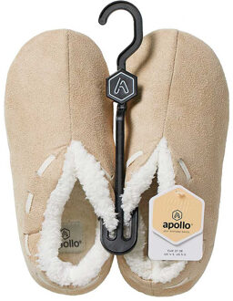 Spaanse sloffen/pantoffels - dames - beige 37-38