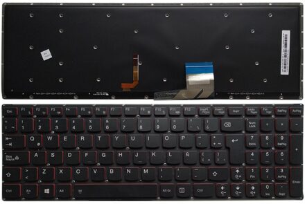 Spaanse Sp Laotop Toetsenbord Voor Lenovo Y50 Y50-70 Y50-70A Y50-70AM-IFI Y50-70AS-ISE Y70 Y70-70T Y70P-70T Backlit