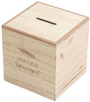 spaarpot hout