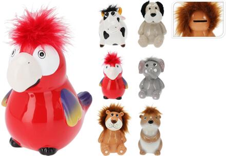 Spaarpot met haar 6 ass. design verschillende