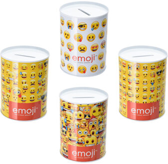 Spaarpot metaal +/- 7x10cm