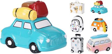 Spaarpot reizen 6 ass. design verschillende