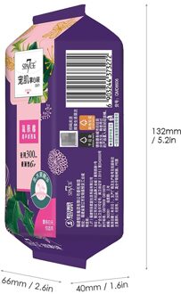 Space 7 Maandverband 245Mm 8 Pcs Voor Vrouwen Veilig Zacht Ademend Absorberende Vrouwelijke Maandverband Inlegkruisjes type 2