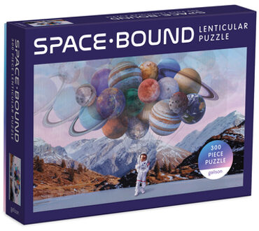 Space Bound 300 Piece Lenticular Puzzle -  Karen Cantu (ISBN: 9780735367579)