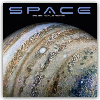 Space Calendar 2025 Square Space Wall Calendar - 16 Month - Browntrout Wandkalender - Avonside Publishing Ltd