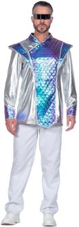Space Jacket Metallic Heren Multikleur - Print