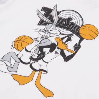 Space Jam Bugs And Daffy Tune Squad Kids' T-Shirt - White - 110/116 (5-6 jaar) Wit