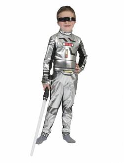 Space outfit kind Zilver - Grijs
