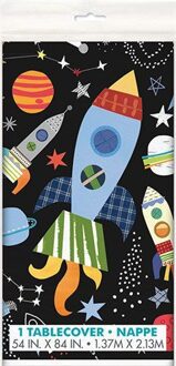 Space Party Tafelkleed 214x140cm