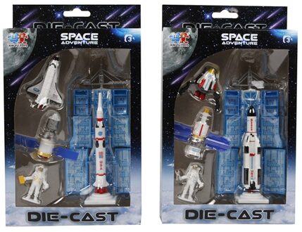 Space shuttle adventure playset 12cm verschillende