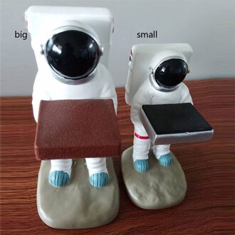 Spaceman Hars Ambachtelijke Horloge Beugel Apple Horloge Huawei Xiaomi Samsung Horloge Creatieve Ornament Horloge Tafel Gemodificeerde Opladen 2stk