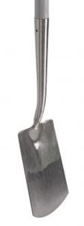 Spade - Met hals - Blank geslepen - Glasfiber steel - 76 cm