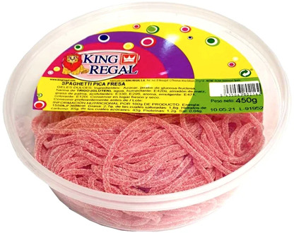 Spaghetti pica strawberry flavor 450g King Regal
