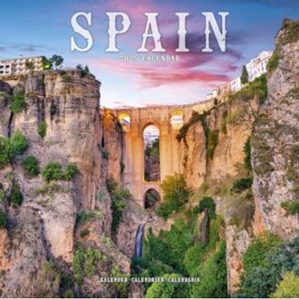 Spain Calendar 2025 Square Wall Calendar - 16 Month - Browntrout Wandkalender