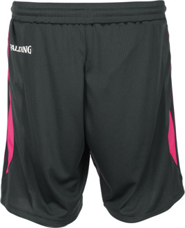 Spalding 4Her III Basketbal Short Wit / zilvergrijs - XXL