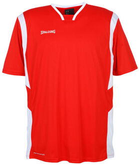 Spalding All Star Shooting Shirt Rood-Wit Maat L