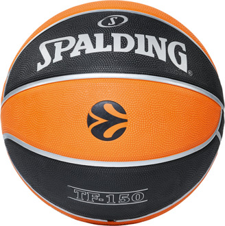 Spalding Basketbal Euroleague TF150 Outdoor Oranje / zwart - 5