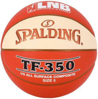 Spalding basketbal LNB TF350 Oranje wit maat 5 Oranje / wit - 5 Jeugd