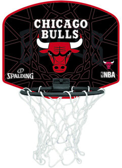 Spalding Basketbal Miniboard Chicago Bulls Zwart/Rood