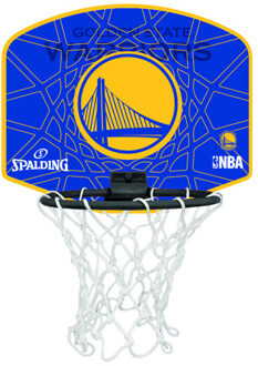 Spalding Basketbal Miniboard Golden State Warriors blauw/geel Blauw / geel - Nosize