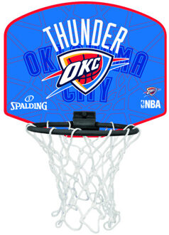 Spalding Basketbal Miniboard Oklahoma City Thunder blauw - Nosize