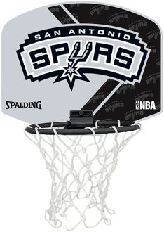 Spalding Basketbal Miniboard San Antonio Spurs grijs/zwart Sport grijs / zwart