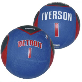 Spalding Basketbal NBA Allen Iverson Detroit Pistons Blauw - 7 Senior heren