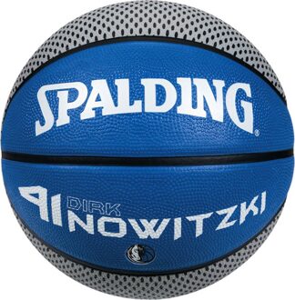 Spalding Basketbal NBA Dirk Nowitzki Dallas Mavericks Blauw - 5 Jeugd