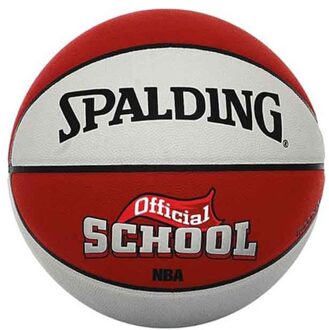 Spalding Basketbal NBA Official School Basketball Outdoor zilver rood - 7